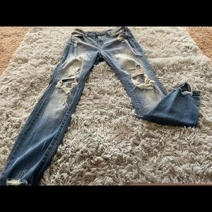 Fashion Nova Ripped Denim